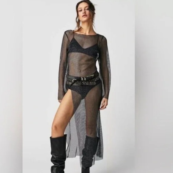 ⭐️Jen's Pirate Booty for FP Remi Maxi Mesh Tee Dress⭐️ - Picture 2 of 5